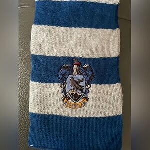 Harry Potter Ravenclaw House Embodied Logo Striped Scarf